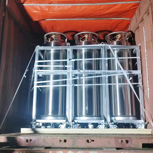 Криогенное оборудование, экспортированное в Коста-Рику, загружено